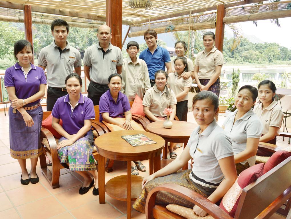Villa Nam Song Vang Vieng Ngoại thất bức ảnh