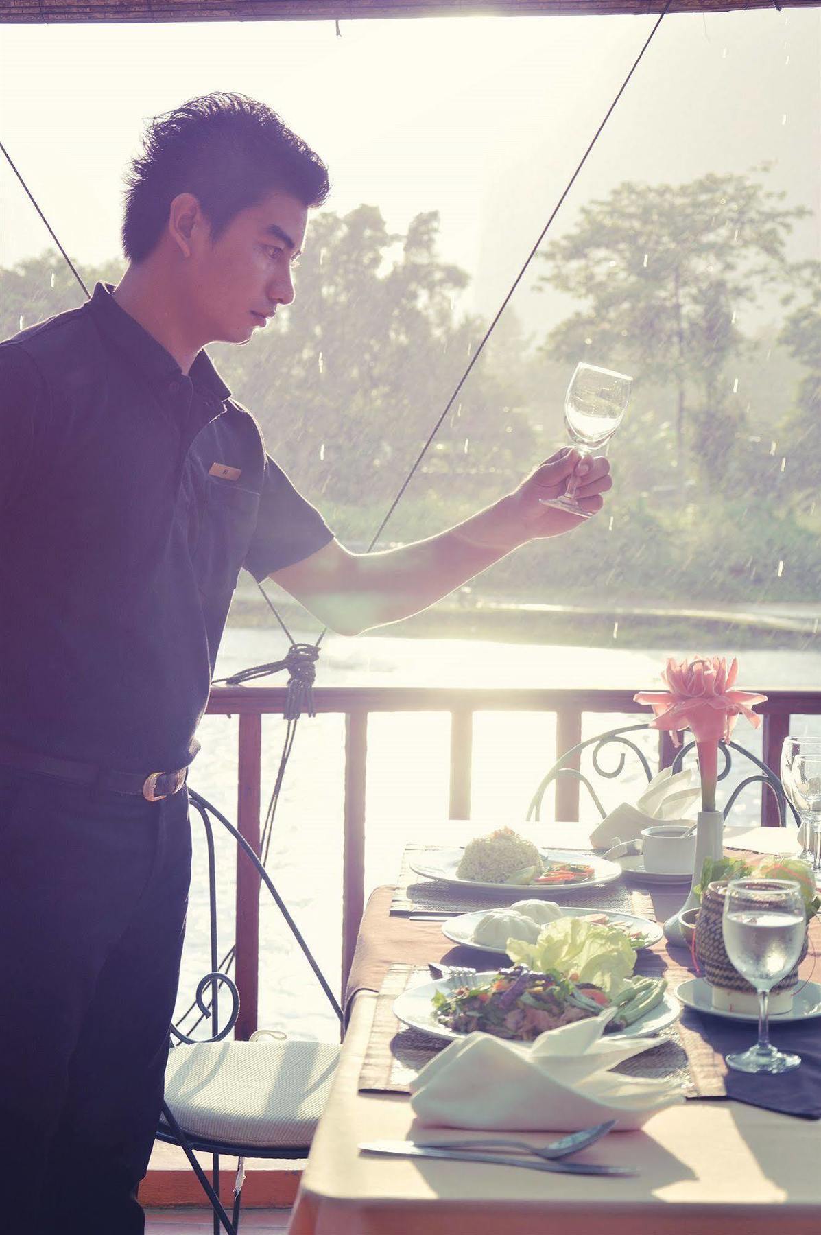 Villa Nam Song Vang Vieng Ngoại thất bức ảnh