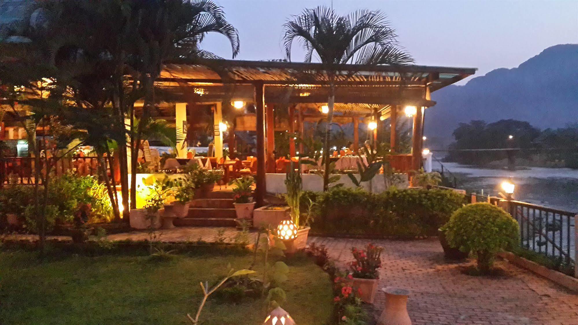 Villa Nam Song Vang Vieng Ngoại thất bức ảnh